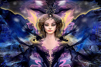 Sophia, girl, digital, art, magical HD wallpaper