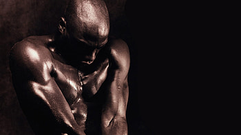 Sexy Black Man, sexy, black, body, man HD wallpaper