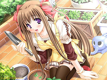Gardener, girls, anime HD wallpaper
