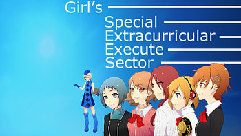 Persona 3 Girls, shin megami tensei, sees, persona, persona 3 HD wallpaper