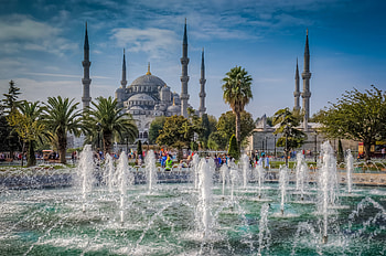 Blue Mosque, Istanbul, Saint Sophie Cathedral HD wallpaper