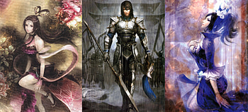 Diao Chan, Wen Yang, Zhen Ji, females, games, armour, wen yang, armor, dynasty warriors, weapon, video games, girls, diao chan, male, zhen ji, warrior, female HD wallpaper