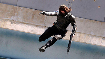sebastian stan as bucky barnes in captain america 2 the winter soldier HD wallpaper