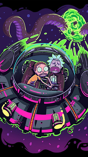 Rick and Morty, , Animated series, Backgrounds HD phone wallpaper