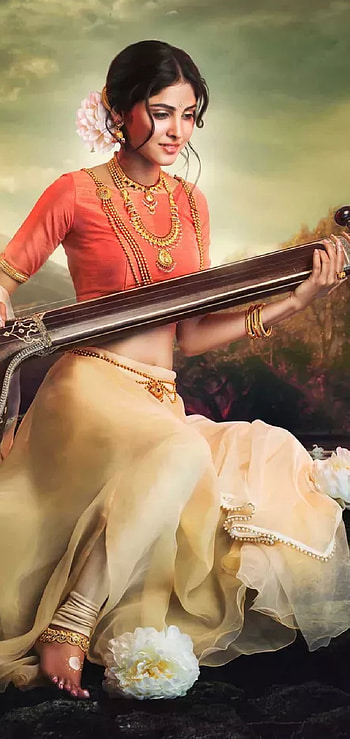 Saraswati god, Nature, Spiritual HD phone wallpaper