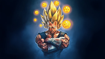 Vegeta Defender Of Tomorrow, vegeta, dragon-ball, anime, artwork, digital-art, art, artist, artstation HD wallpaper