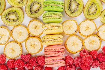 Fruits, Food, Berries, Cookies, Bright, Macaroons, Makaroons HD wallpaper