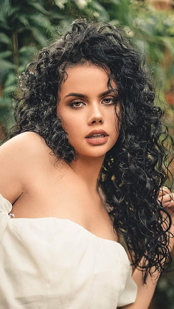 black hair, woman, model HD phone wallpaper