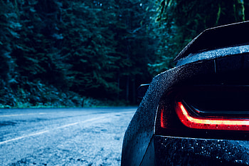 Auto, Drops, Cars, Blur, Smooth, Headlight HD wallpaper