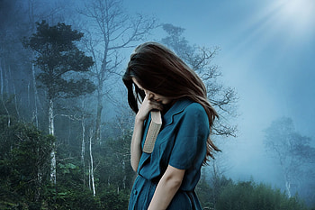 Sad Girl Feeling Lonely - Girls Dp For Whatsapp - - HD wallpaper