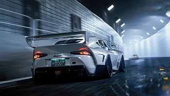 Toyota Supra Never Too Low, toyota-supra, toyota, cars, behance HD wallpaper