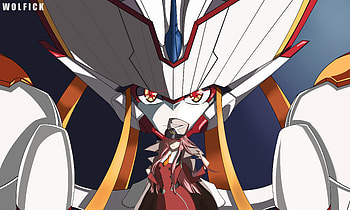 Zero Two (Darling In The Franxx), Strelizia (Darling In The Franxx), Anime, Darling In The Franxx HD wallpaper