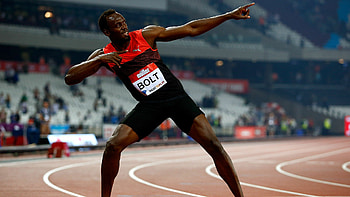 Usain Bolt, , Athletic superstar, Speed demon HD wallpaper