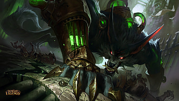 Classic Warwick Splash Art League of Legends Artwork lol HD wallpaper