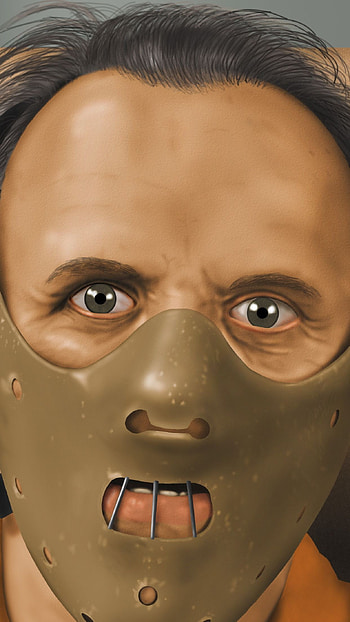 Artwork, Hannibal Lecter HD phone wallpaper