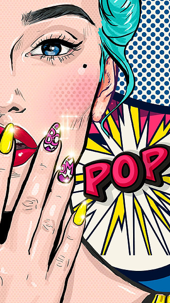 Comic 01, pop, art HD phone wallpaper