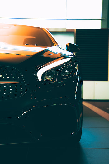 Cars, Glare, Car, Front View, Machine, Headlight HD phone wallpaper
