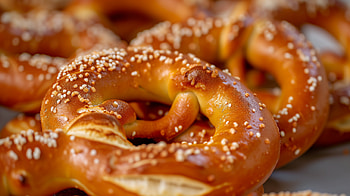 Delicious Pretzel, pretzel, baked goods, snack, food HD wallpaper