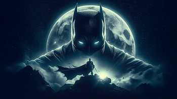 Batman A Portrait Radiance, batman, superheroes, artwork, digital-art, ai HD wallpaper