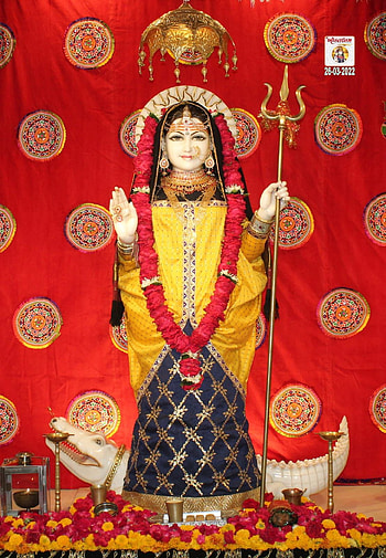 26/03/2022 Khodaldham, ikhodalfanclub, Khodiyar HD phone wallpaper