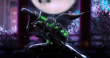 Overwatch Genji , Top backgrounds HD wallpaper