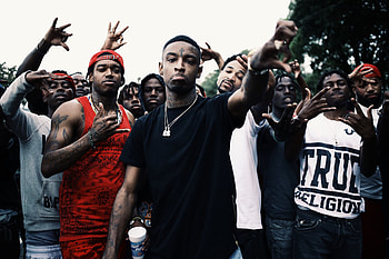 21 Savage, , Stunning visuals, Artistic compositions HD wallpaper