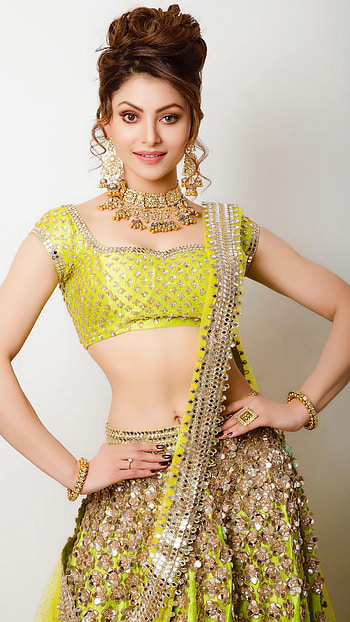 Urvashi Rautela, urvashi, rataula, bollywood actress, sexy gorgeous, navel HD phone wallpaper