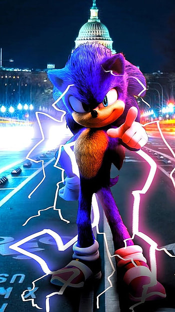 Sonic, City Road, Background HD phone wallpaper