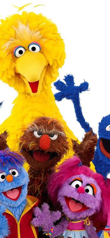Sesame Street Animation, ABC , 12 Pro compatible, Interactive learning HD phone wallpaper