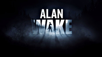 Alan Wake Logo, Alan Wake, logo, dark, video game, Dark Gaming HD wallpaper