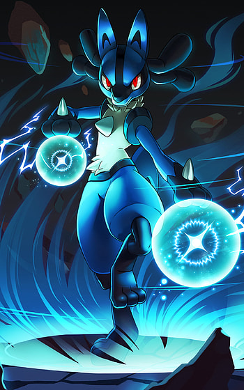 Lucario - Pokémon, Lucario (Pokémon), video game, Pokemon HD phone wallpaper