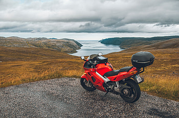 Mountains, Sea, Honda, Motorcycles, Journey, Motorcycle, Bike HD wallpaper