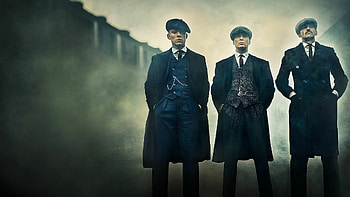 Peaky Blinders, Dual monitor setup, Cinematic backgrounds, Immersive experience HD wallpaper