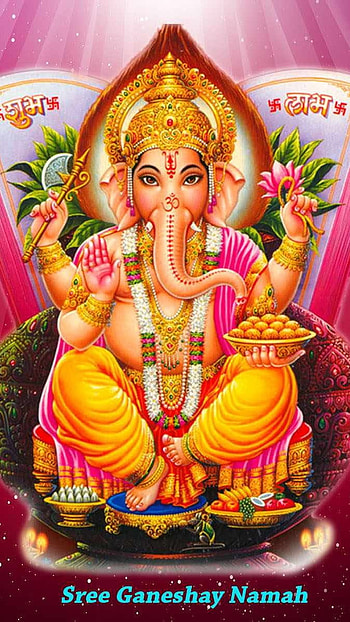 God Ganesh, Ganesh Pooja HD phone wallpaper