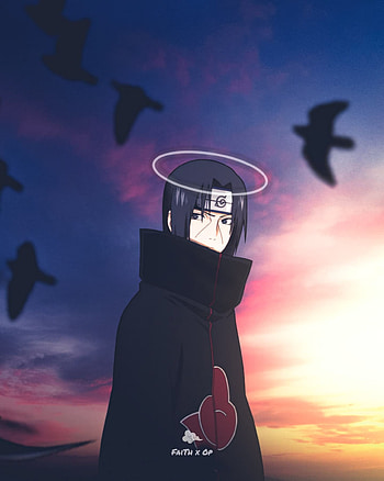 Itachi, cloud, sky, Naruto, Itachi , anime , naruto , Itachi uchiha HD phone wallpaper