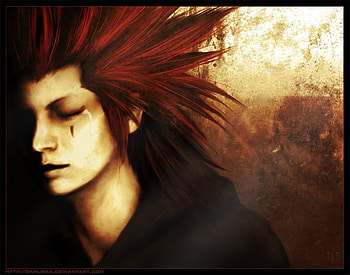 Axel Organization XIII, axel, dancing, fire, flames HD wallpaper
