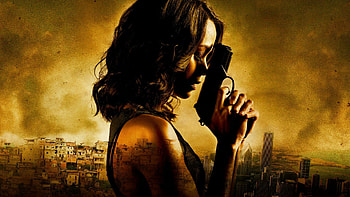 Zoe Saldana, Colombiana movie, HQ HD wallpaper