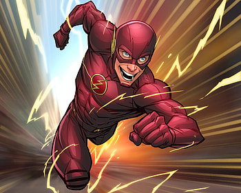 Flash Comic Art, flash, superheroes, artist, artwork, digital-art HD wallpaper