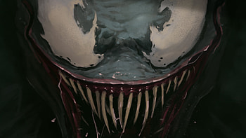 Venom Face Closeup Art, venom-movie, venom, superheroes, artwork, digital-art, deviantart HD wallpaper