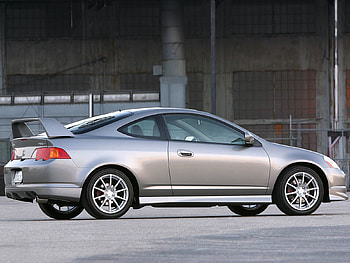 Auto, Acura, Cars, Building, Asphalt, Side View, Style, Rsx, Akura, Metallic Gray, Grey Metallic, 2003 HD wallpaper