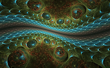 Abstract, Structure, Form, Forms, Immersion, Ovals HD wallpaper