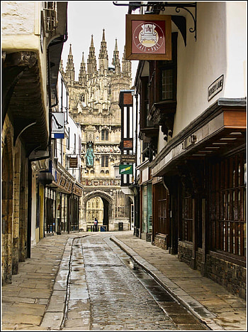 Canterbury, England, Canterbury Cathedral, Architectural wonder HD phone wallpaper