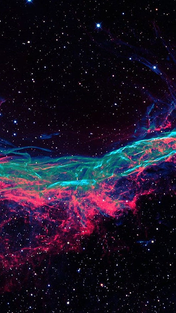 Cool Space, Red, Green HD phone wallpaper