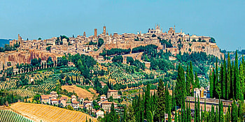 Orvieto_Italy, Medieval, Italia, Town, Cityscapes, Ancient, Panorama, Landscapes, Italy HD wallpaper