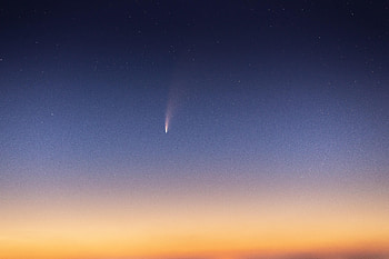 Nature, Stars, Starry Sky, Comet, Meteorite HD wallpaper