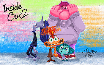movie, Inside Out 2 HD wallpaper