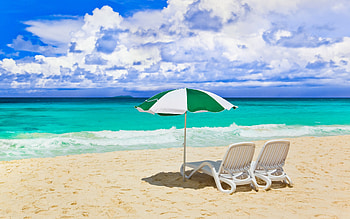 Beach umbrella, Arlmont u0026 co ria, Luxury undressed, U beach HD wallpaper