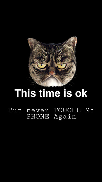Don't touch my , amoled, dont touch my , funny HD phone wallpaper
