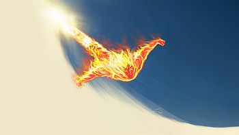 Human Torch In The Fantastic Four First Steps, the-fantastic-four-first-steps, the-fantastic-four, movies, 2025-movies, human-torch, marvel, superheroes, artist, artwork, digital-art HD wallpaper