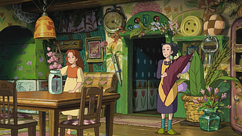 The Secret World of Arrietty, Studio Ghibli art, Secret world adventure, Animated masterpiece HD wallpaper